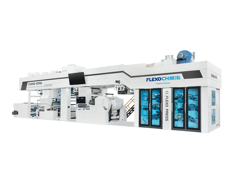 Gearless Flexo Printing Press