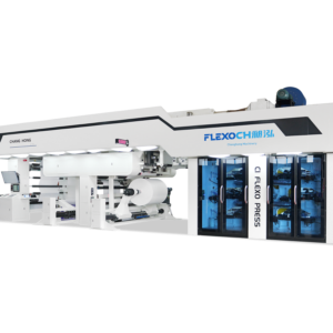 Gearless Flexographic Printing Presses for Non-Wovens / Non-Woven Fabric Bags