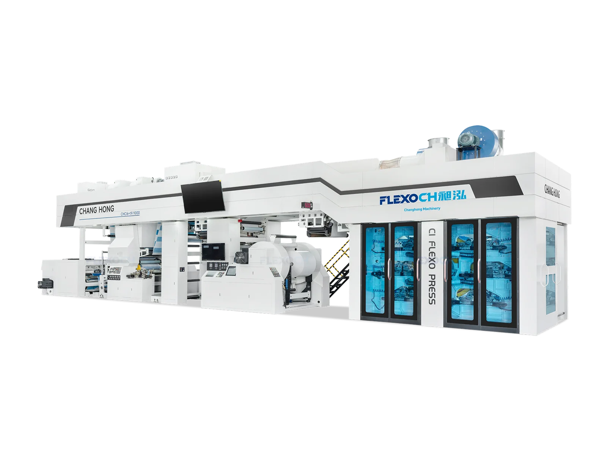 Gearless Flexographic Printing Presses for Non-Wovens / Non-Woven Fabric Bags-2