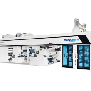 Gearless Flexographic Machine: 6-Color Flexographic Printer for PE/PP/PET/BOPP