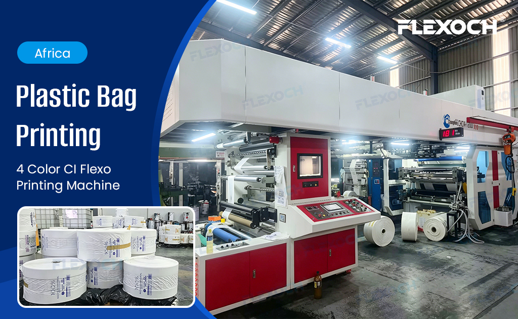 4 Color CI Flexo Printing Machine
