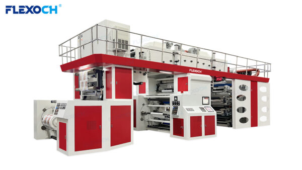 CI flexo printing machine for plastic film